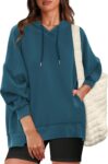 Women Oversized Hoodies Sweatshirt-Pullover Sweatshirts with Pockets Fall Outfits